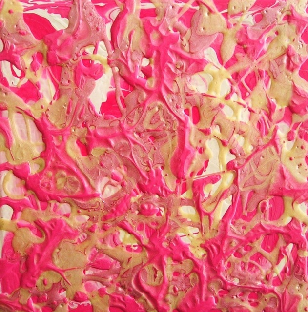 Splash Of Pink 43 Painting A Day Copyright 2013